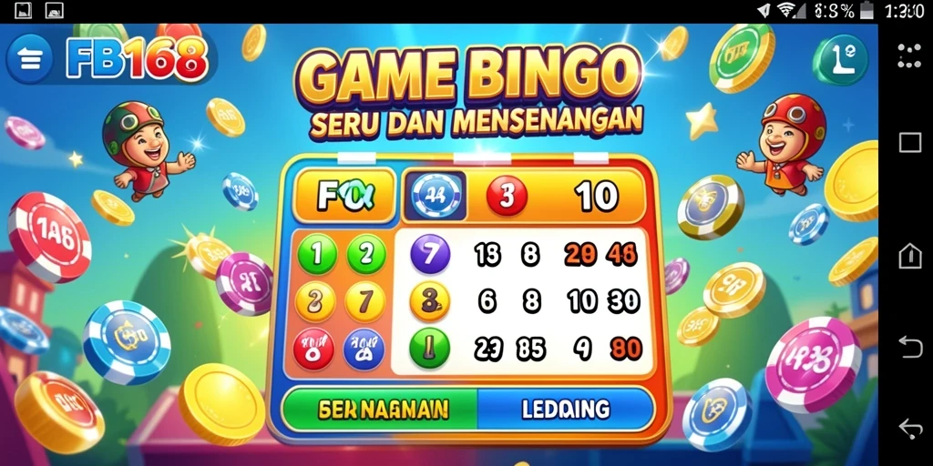Screenshot gameplay FB168 menampilkan keseruan permainan Bingo.