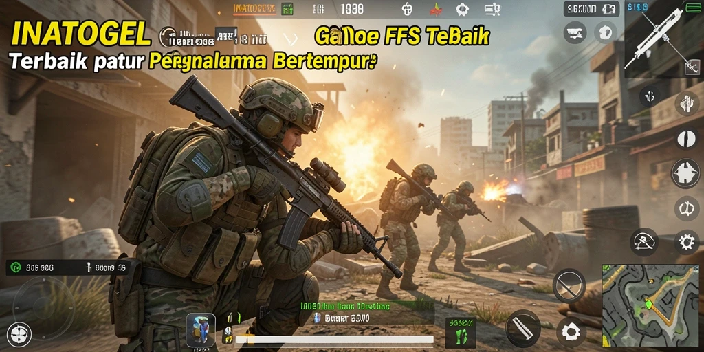 Tampilan seru gameplay seru di INATOGEL dengan aksi FPS yang mendebarkan.