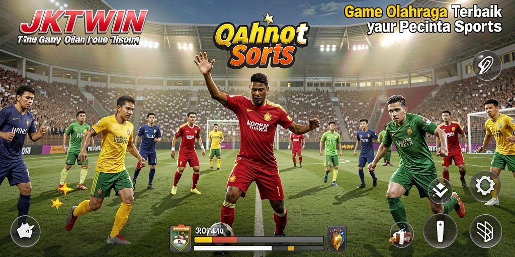 Tampilan gameplay JKTWIN yang penuh aksi dan seru.