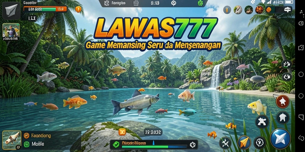 Tampilan gameplay LAWAS777 dengan pengalaman memancing yang seru.