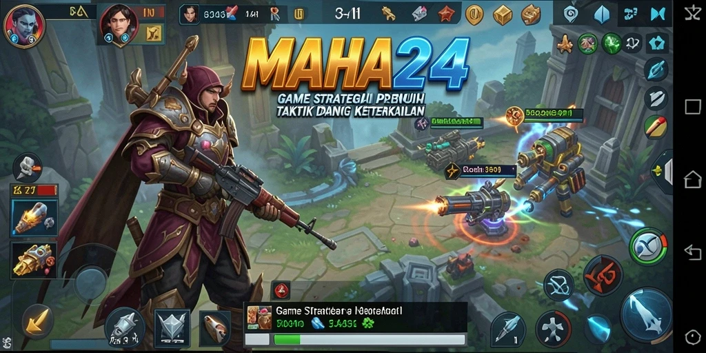 Tampilan strategis yang menegangkan dan penuh aksi di MAHA24.