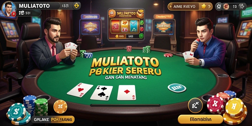 Tampilan gameplay seru di MULIATOTO dengan pemain dari berbagai penjuru.
