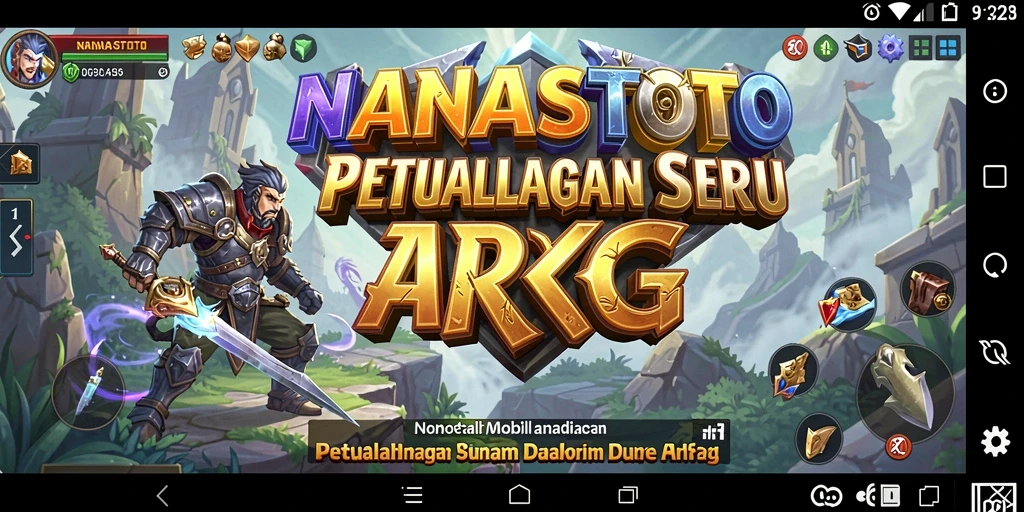 Tampilan gameplay NANASTOTO yang menegangkan dan penuh aksi.