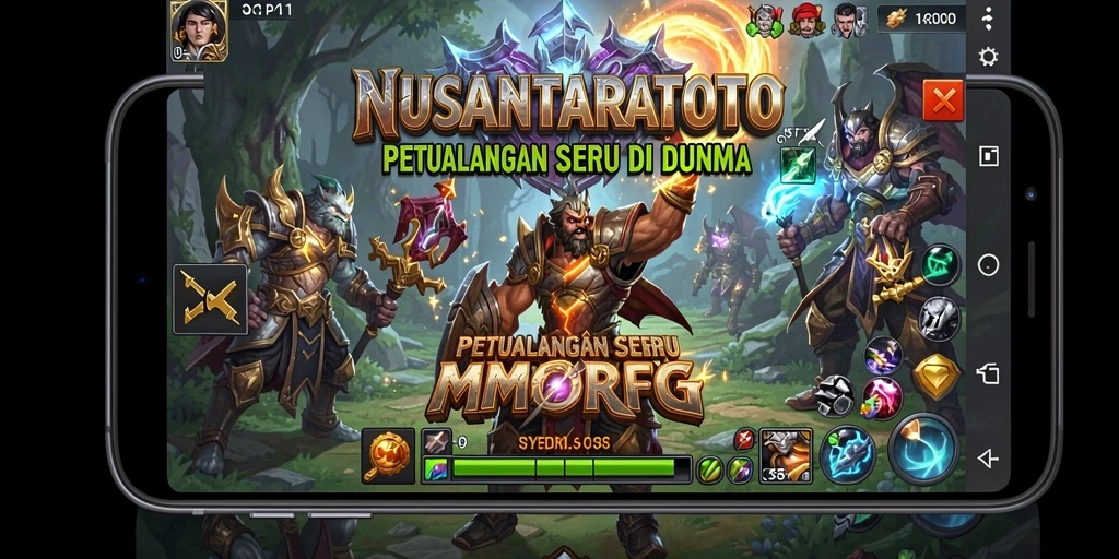Tampilan gameplay seru di NUSANTARATOTO dengan pemain beraksi.