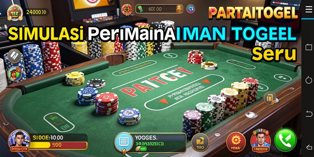 Tampilan gameplay PARTAITOGEL yang menarik dan interaktif.