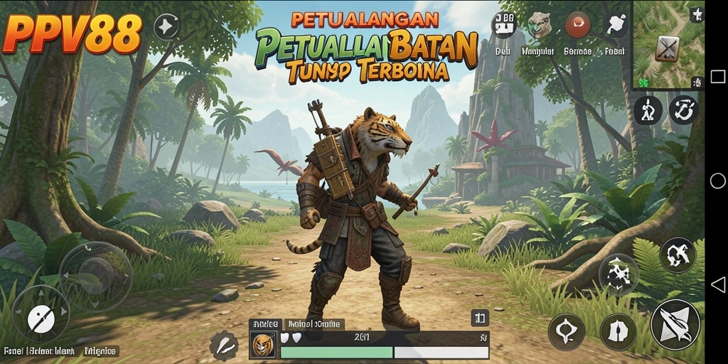 Tampilan gameplay PPV88 yang luas dan menakjubkan.