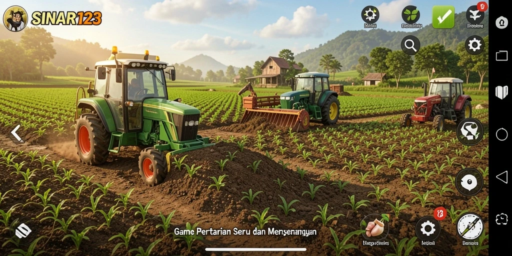 Gameplay SINAR123 yang seru di dunia pertanian.