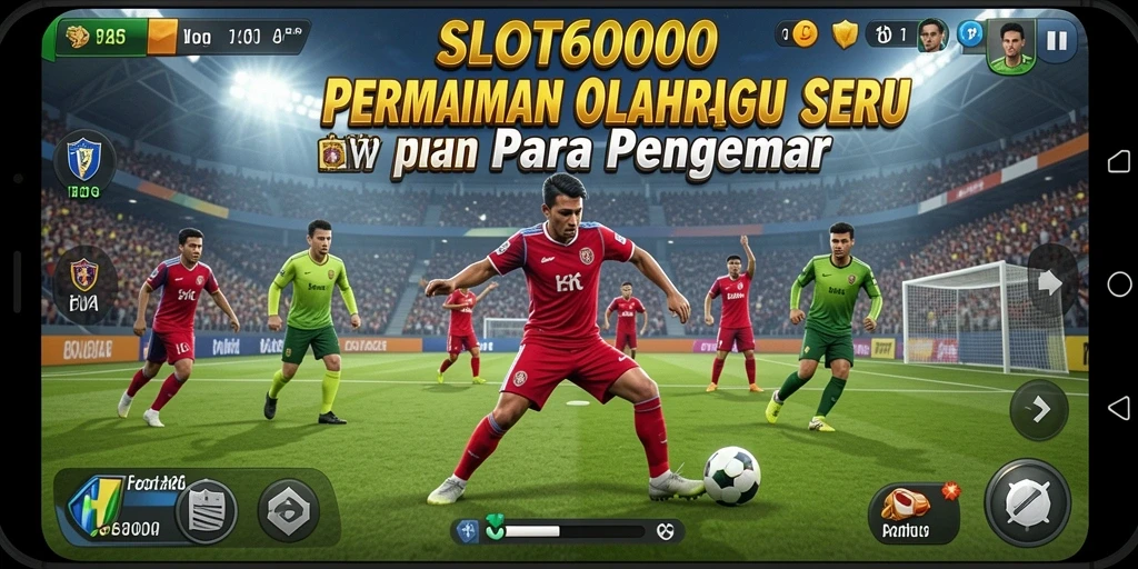 Screenshot SLOT6000 menampilkan gameplay olahraga yang seru dan dinamis.