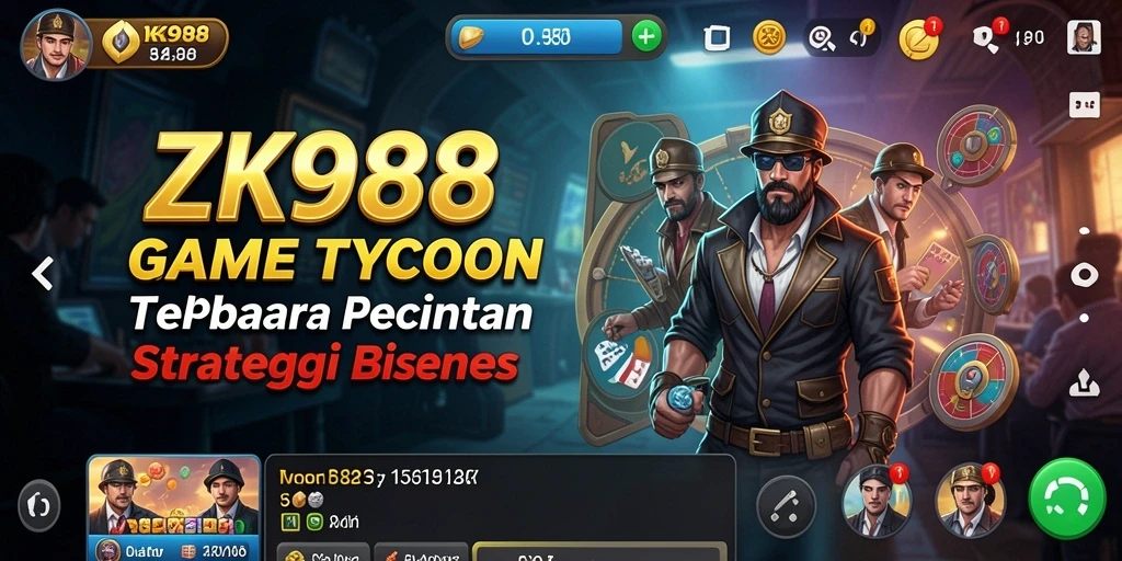 Gameplay menarik di ZK988 dengan strategi bisnis yang mendebarkan.